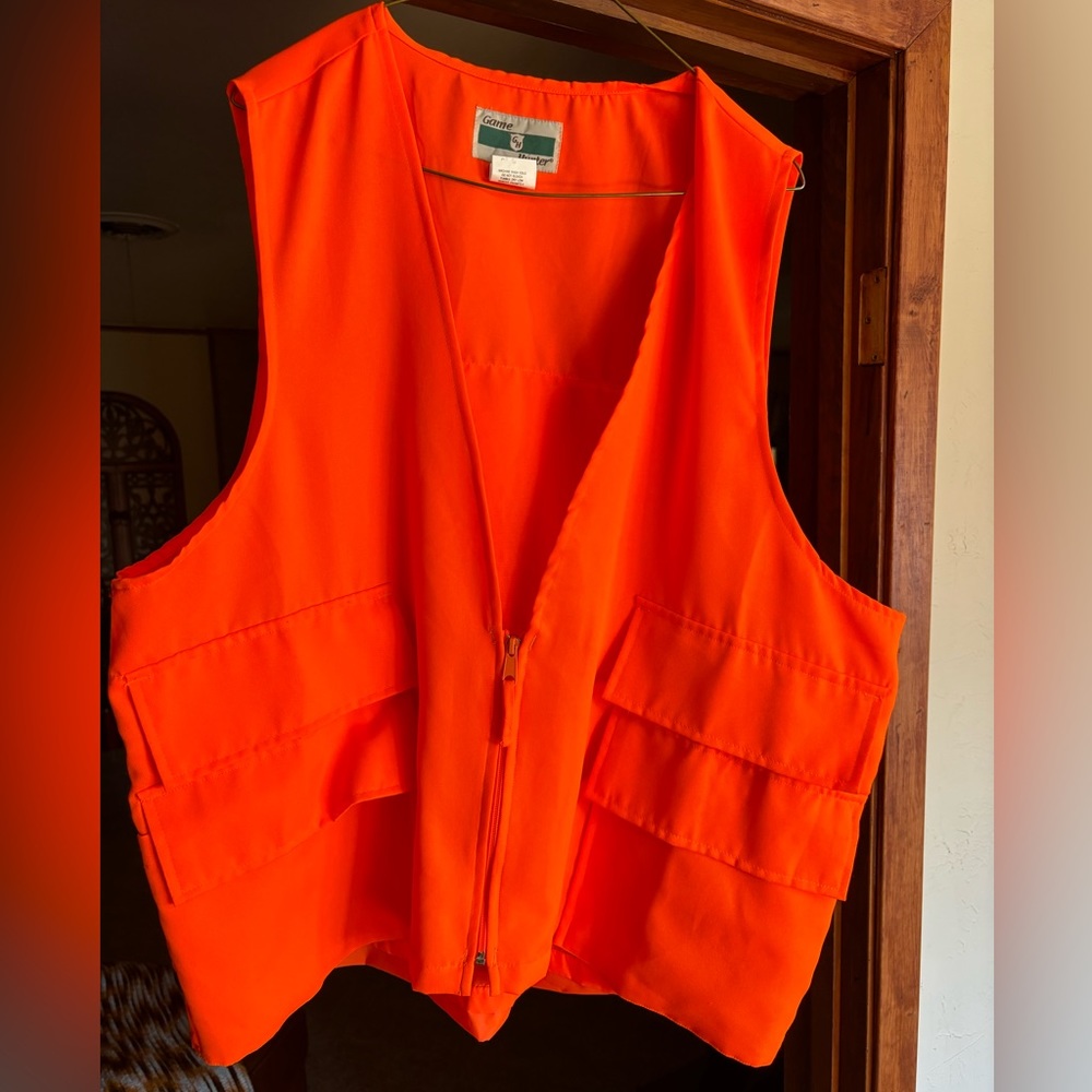 Orange Game Hunter Vest